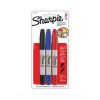 MARCADOR PERM P.FINO-ULTRAFINO 3 COLORES  SHARPIE TWIN TIP  ( BER-MAR-81SURT3)