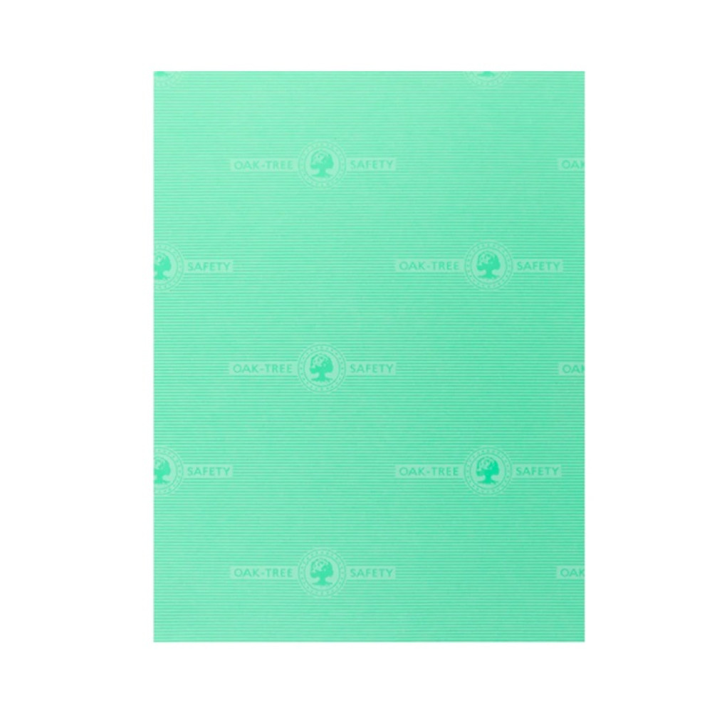 PAPEL SEGURIDAD T/OFICIO VERD OBSCURO C/100 PZ OAK-TREE