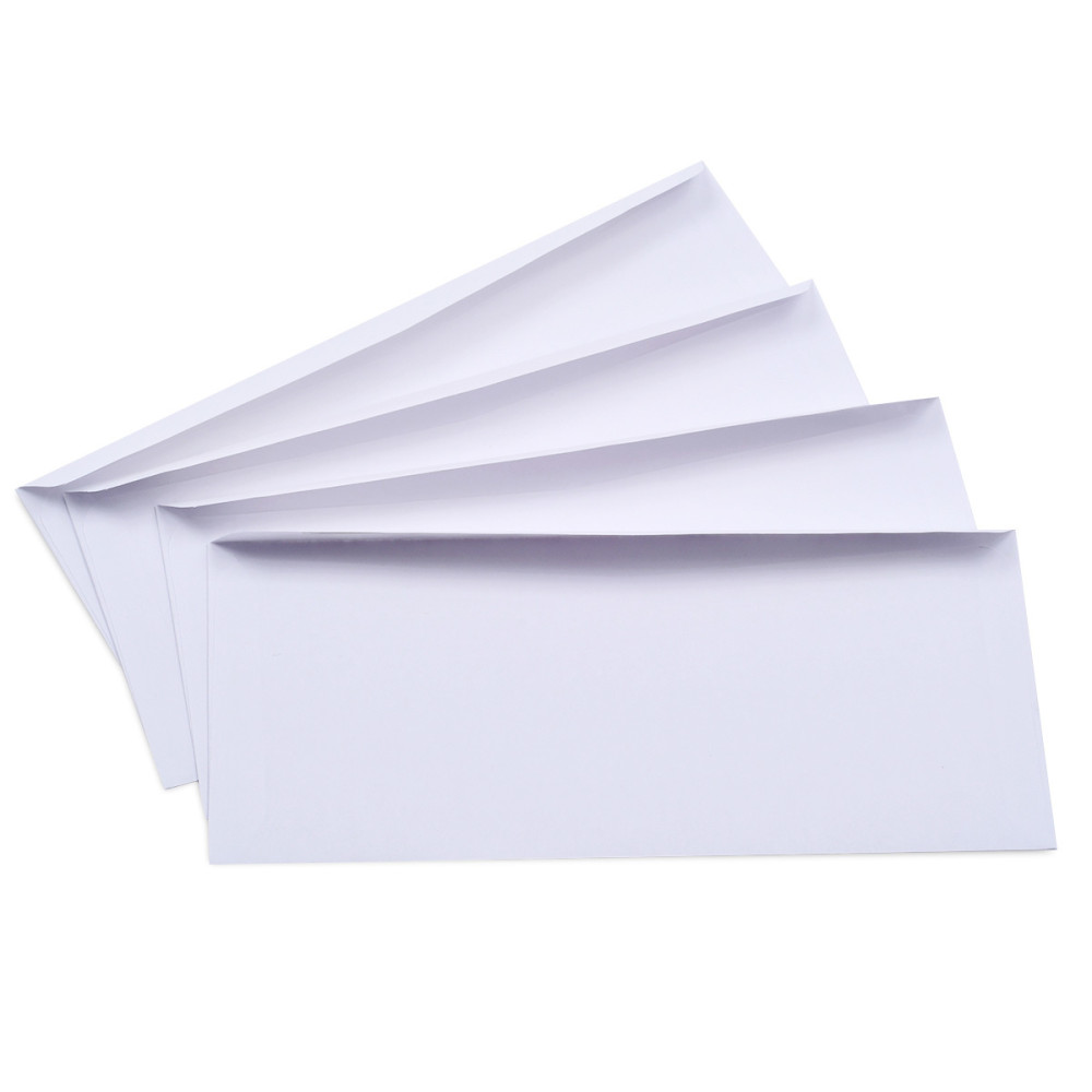 SOBREOPALINA BLANCO MEDIDA 8 X10CM"RECEPCION" PQTCON100 PIEZAS